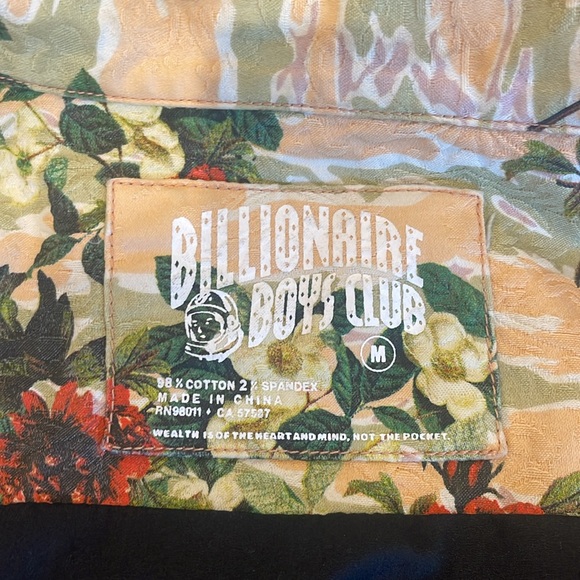 Billionaire Boys Club Rose Bloom Jacket White/Eggnog | size M - Picture 4 of 8